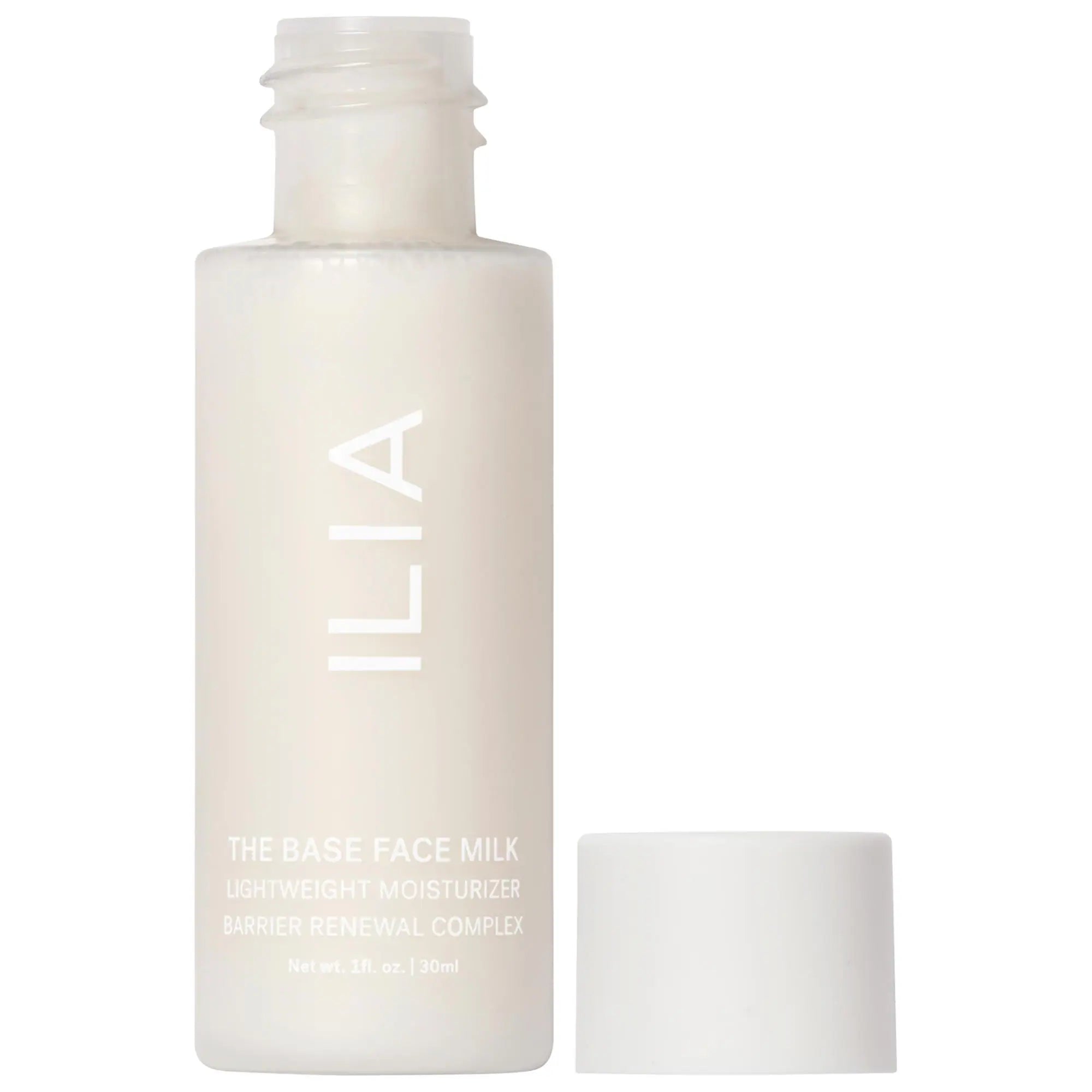 Mini The Base Face Milk Essence y humectante ligero con ácido hialurónico