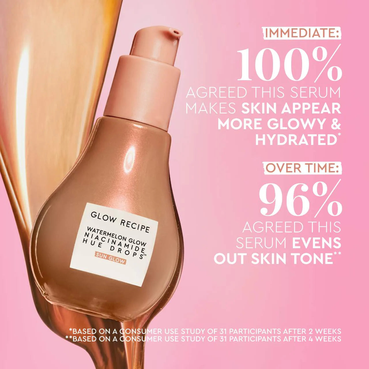 Suero Watermelon Glow Niacinamide Hue Drops