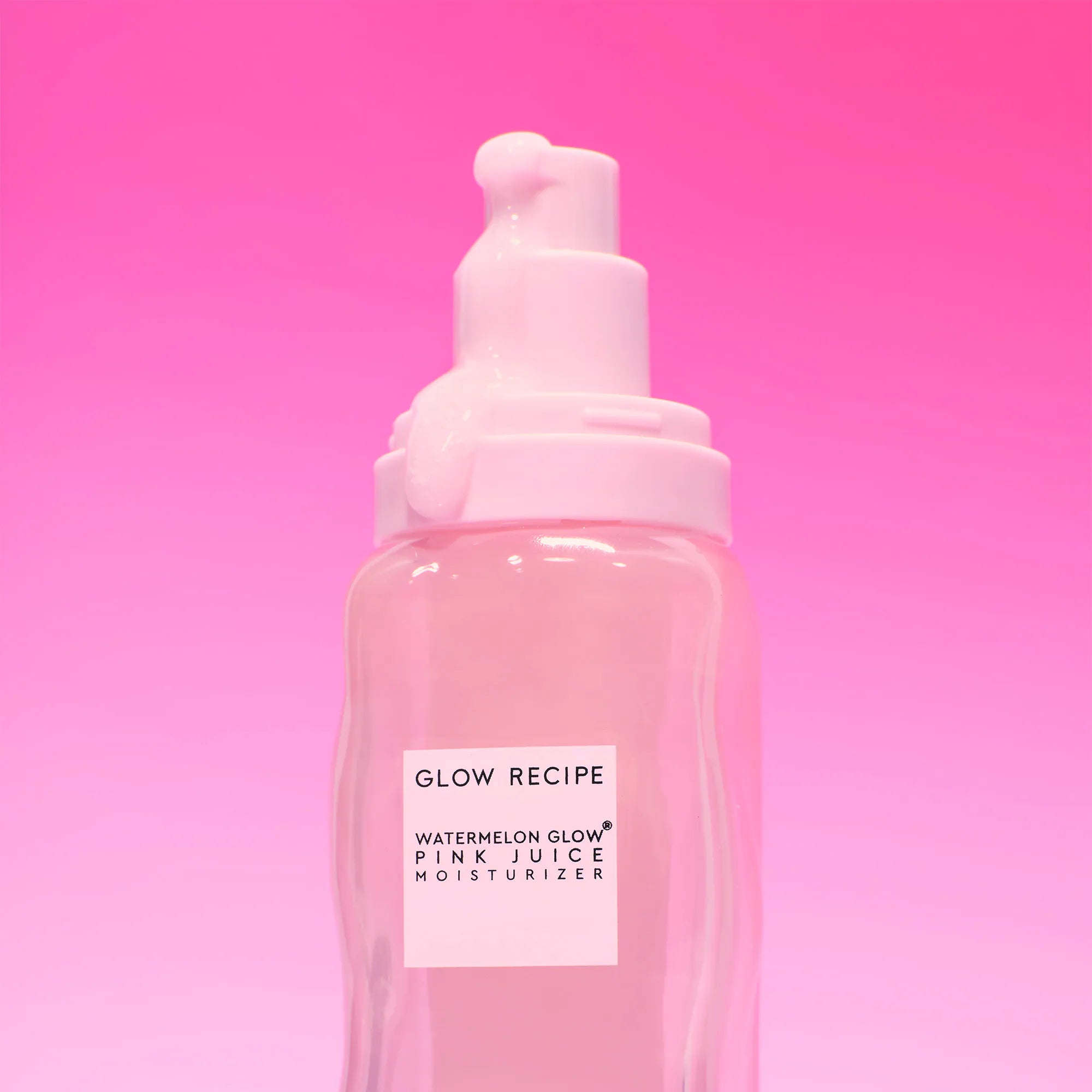 Hidratante recargable sin aceite de jugo de sandía rosa