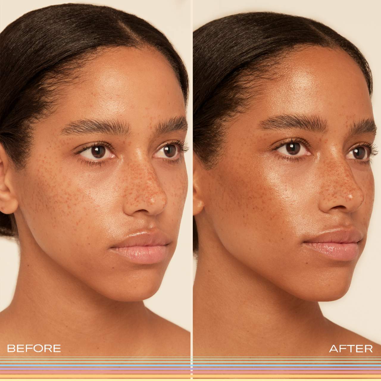 Bronceador líquido luminoso Sundrip con ácido hialurónico y péptidos