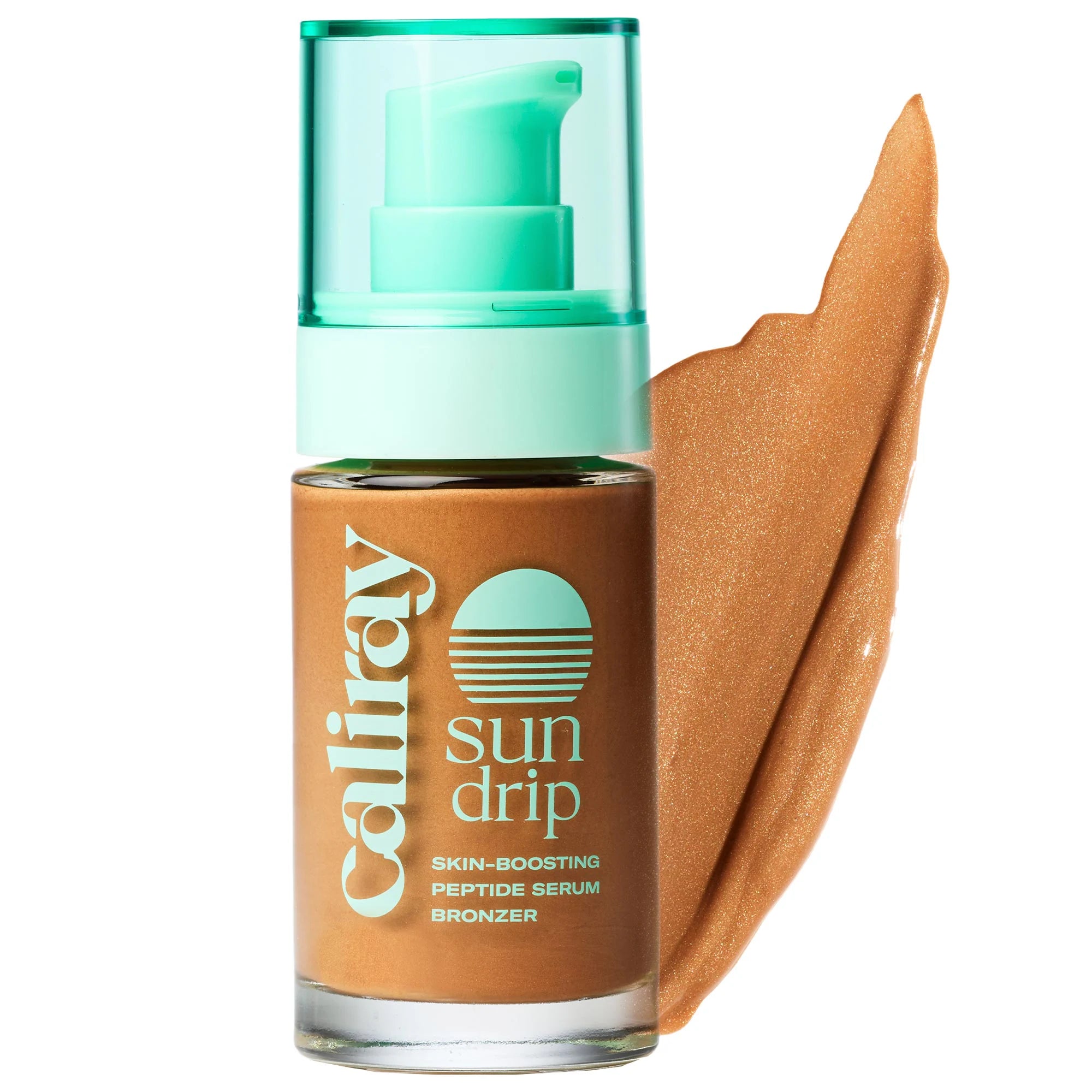 Bronceador líquido luminoso Sundrip con ácido hialurónico y péptidos