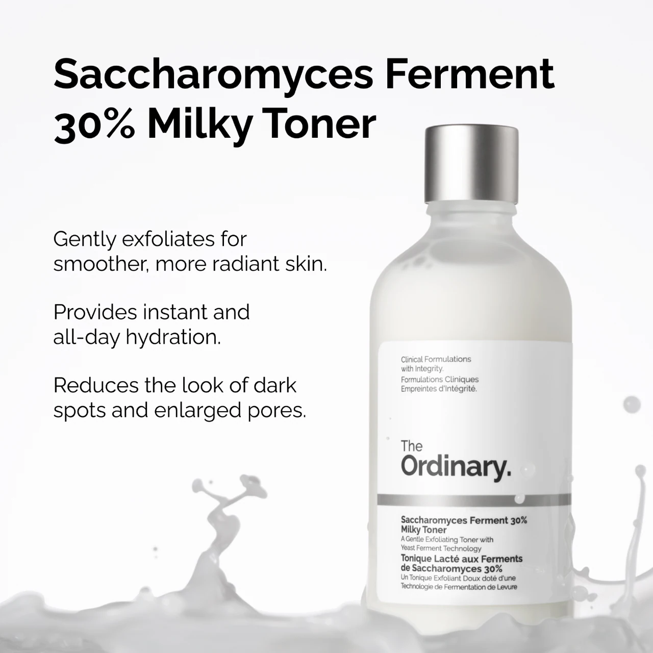 Tónico Lácteo con Fermento Saccharomyces al 30%