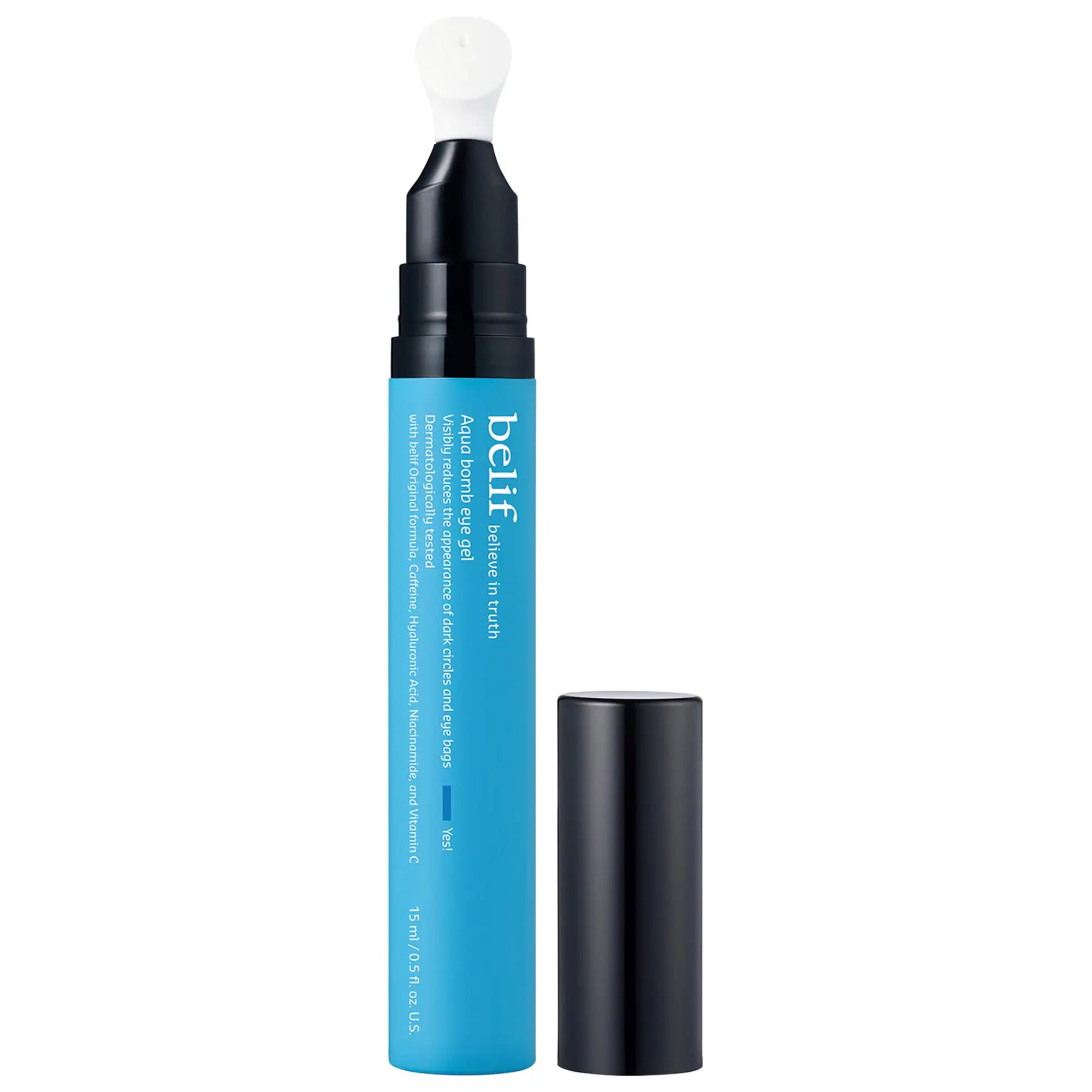 Gel antihinchazón para ojos Aqua Bomb con cafeína y ácido hialurónico
