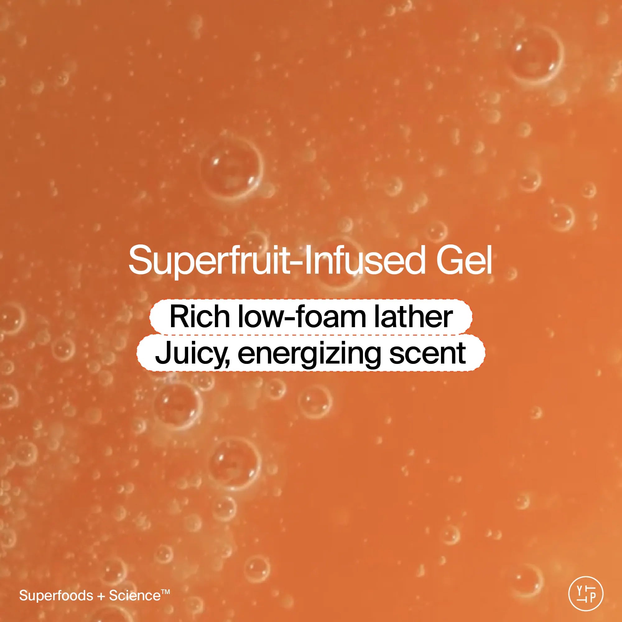 Limpiador exfoliante suave Superfruit con vitamina C y papaya
