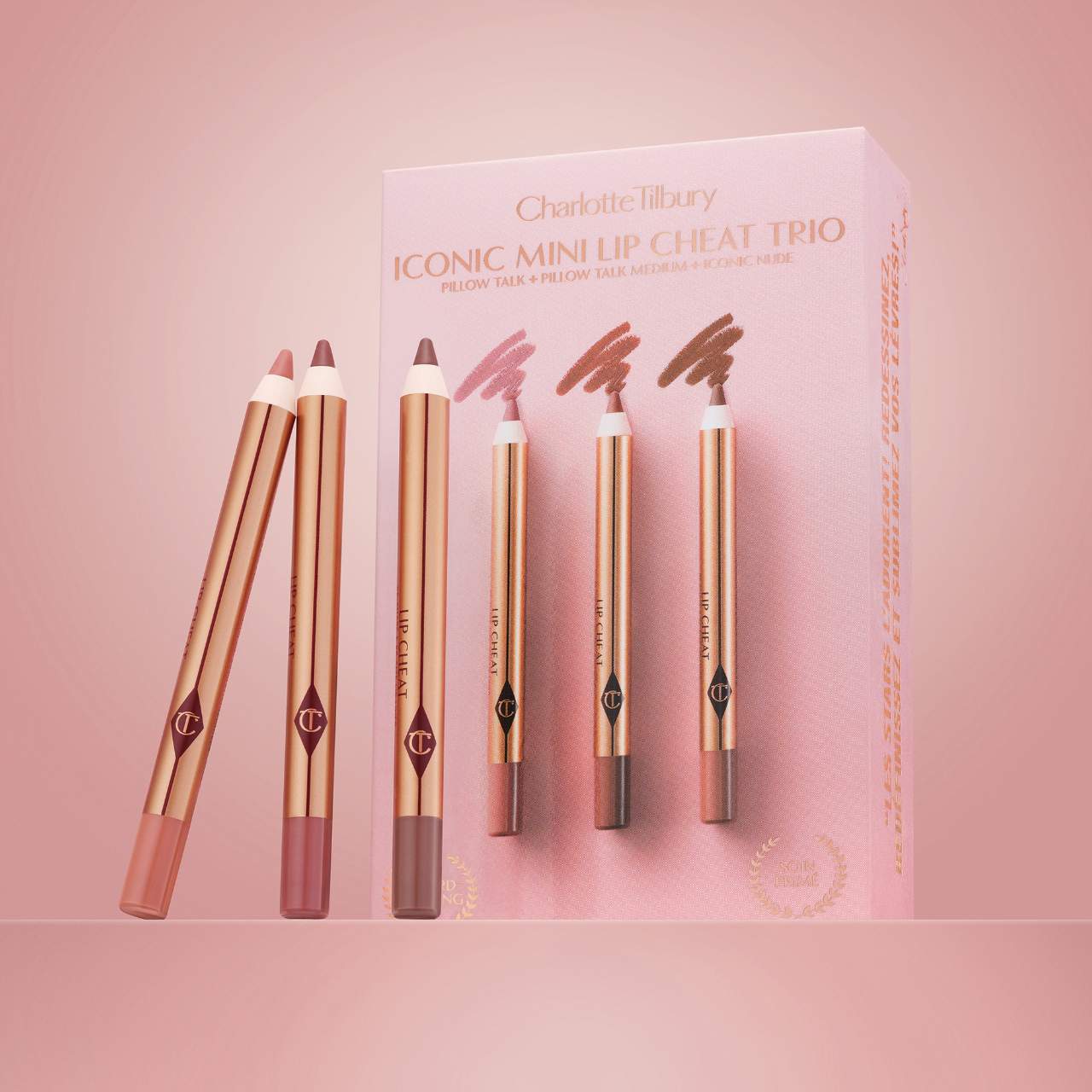 Trío de delineadores de labios Mini Iconic Lip Cheat