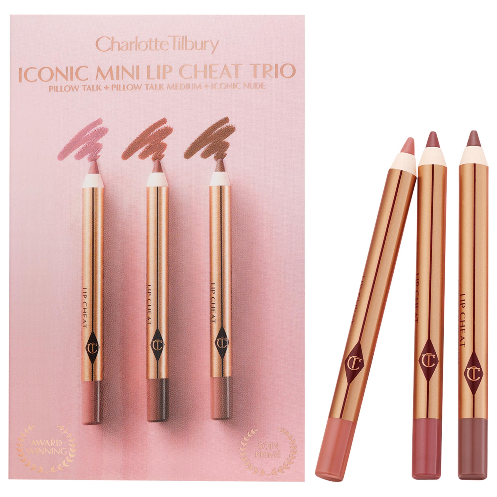 Trío de delineadores de labios Mini Iconic Lip Cheat