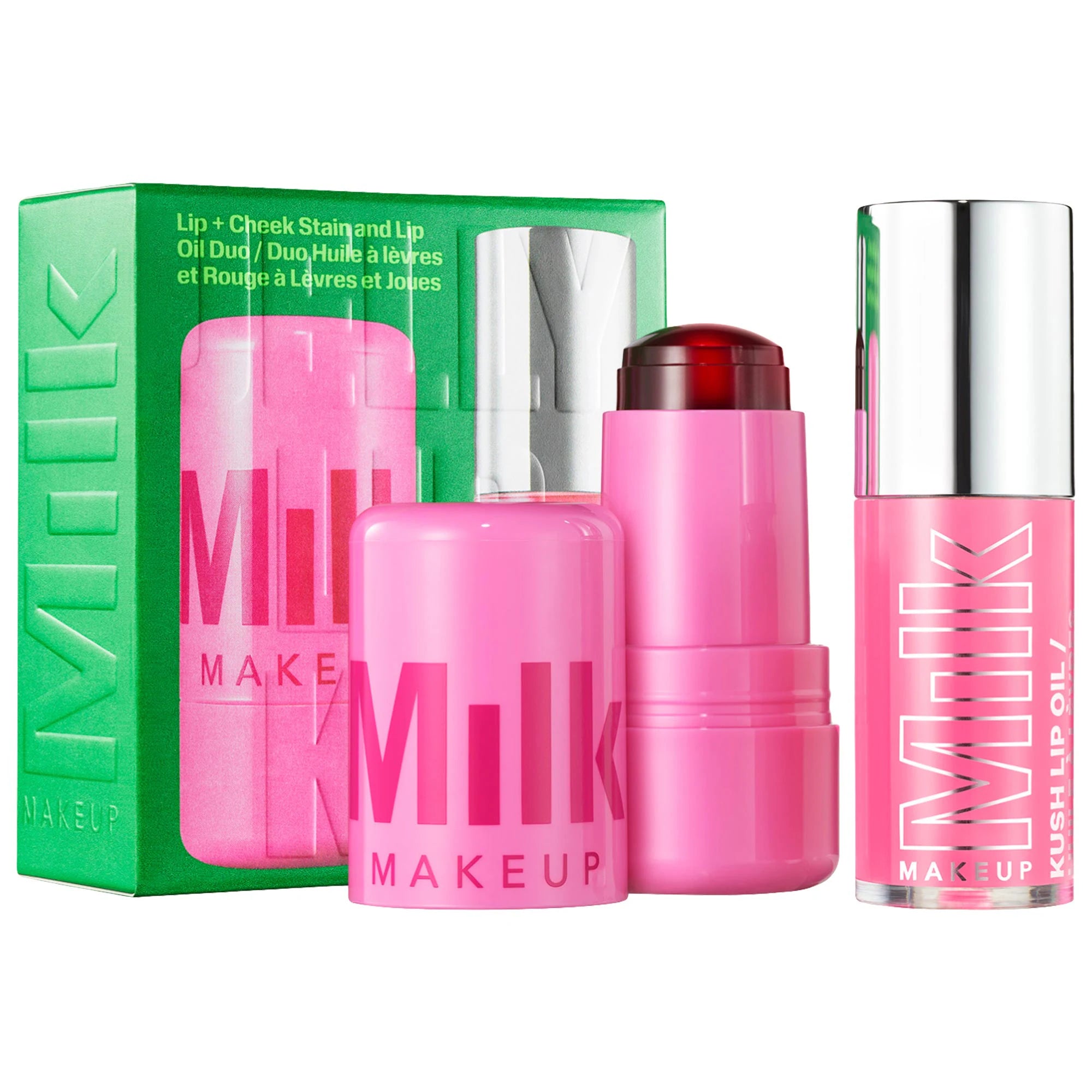 Kit de labios Jelly: dúo de tinte para labios y mejillas y aceite labial