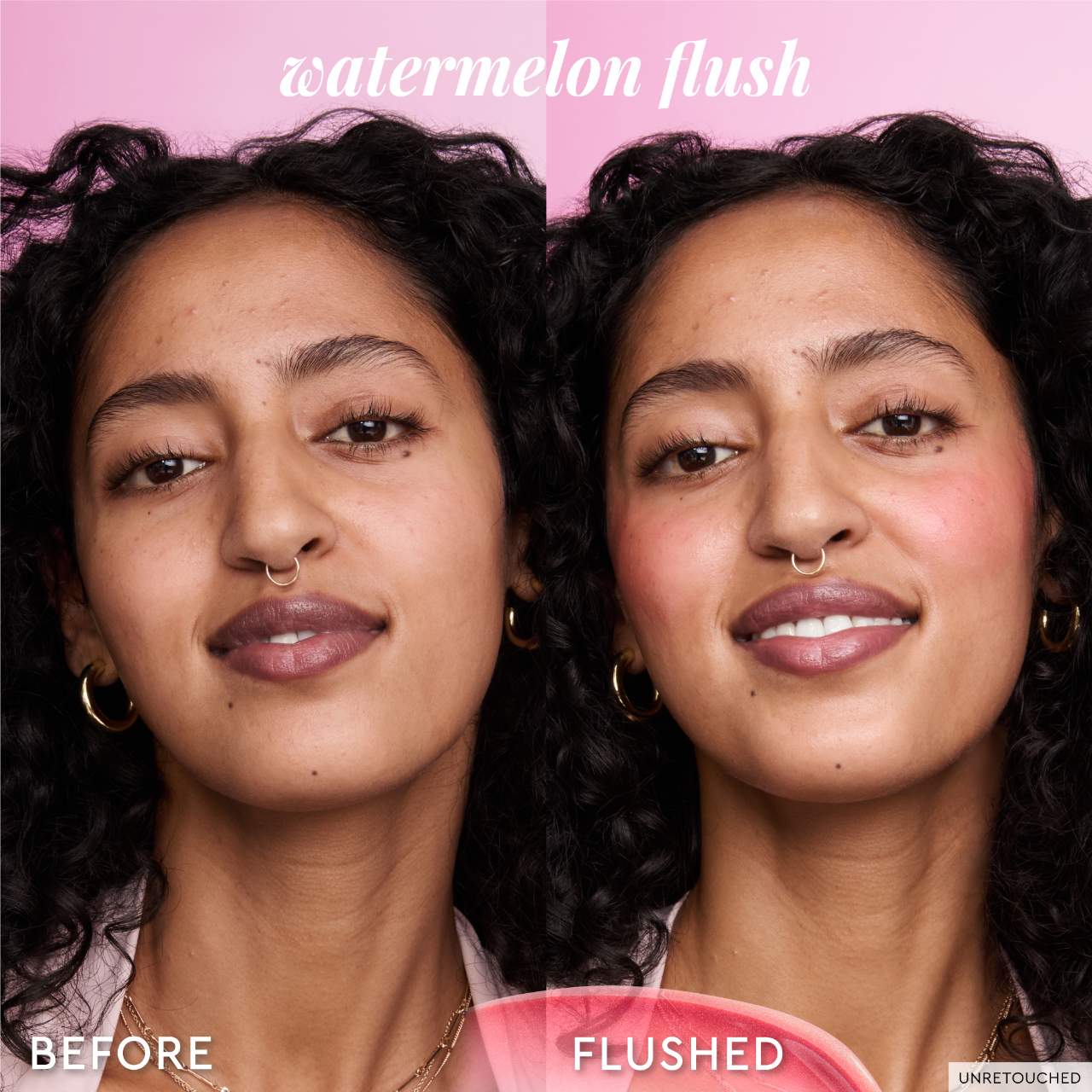 Watermelon Glow Niacinamide Dewy Flush - Suero iluminador rubor