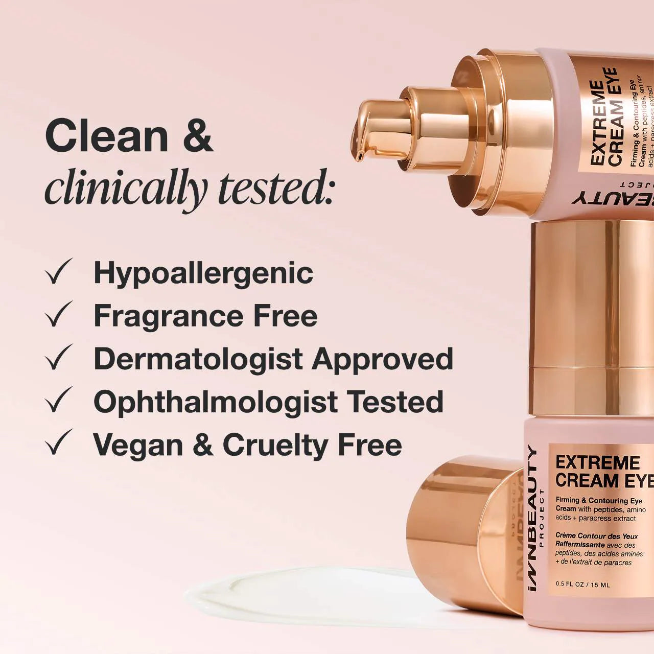 Crema para ojos rellenable reafirmante y contorno de ojos Extreme Cream