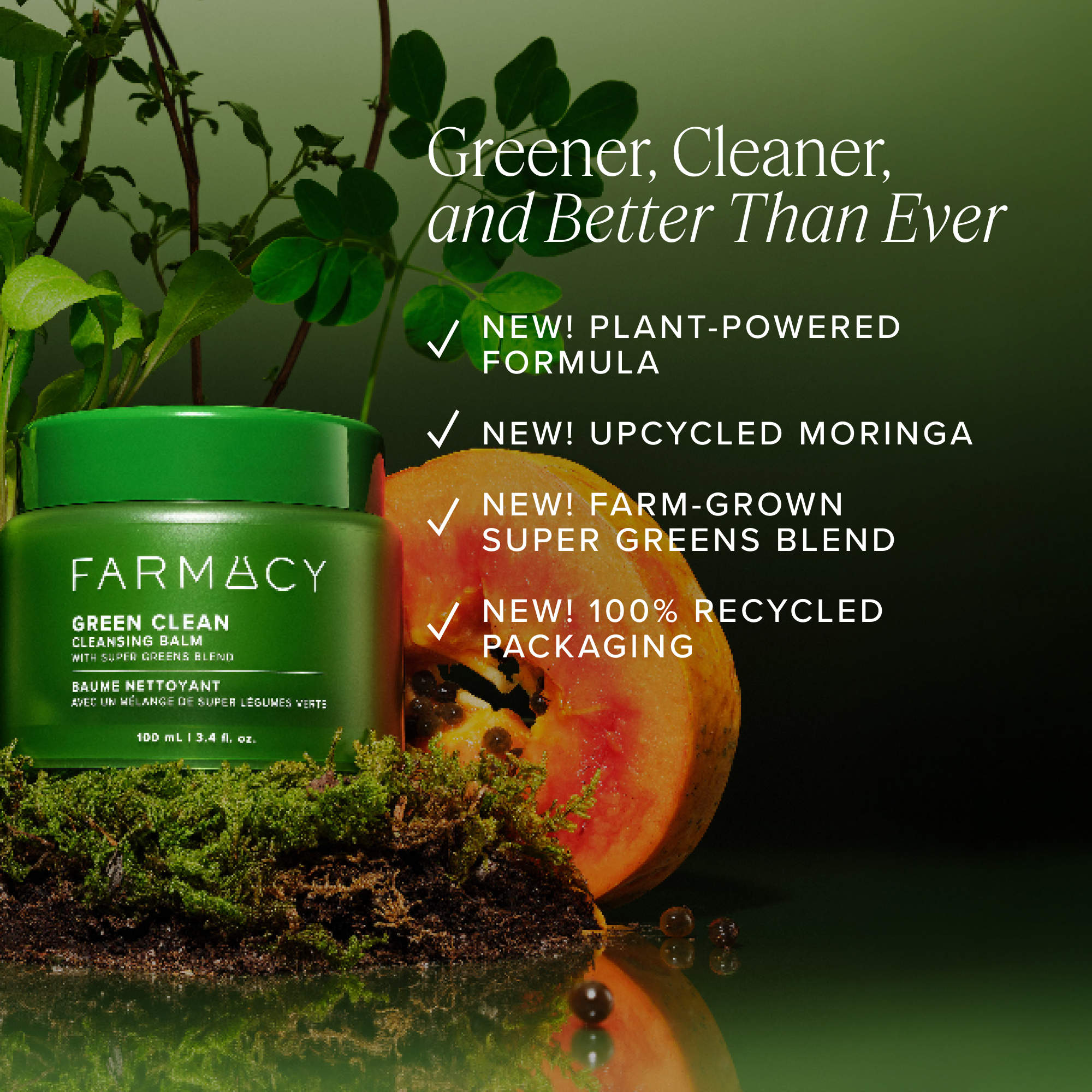Bálsamo limpiador desmaquillante Green Clean