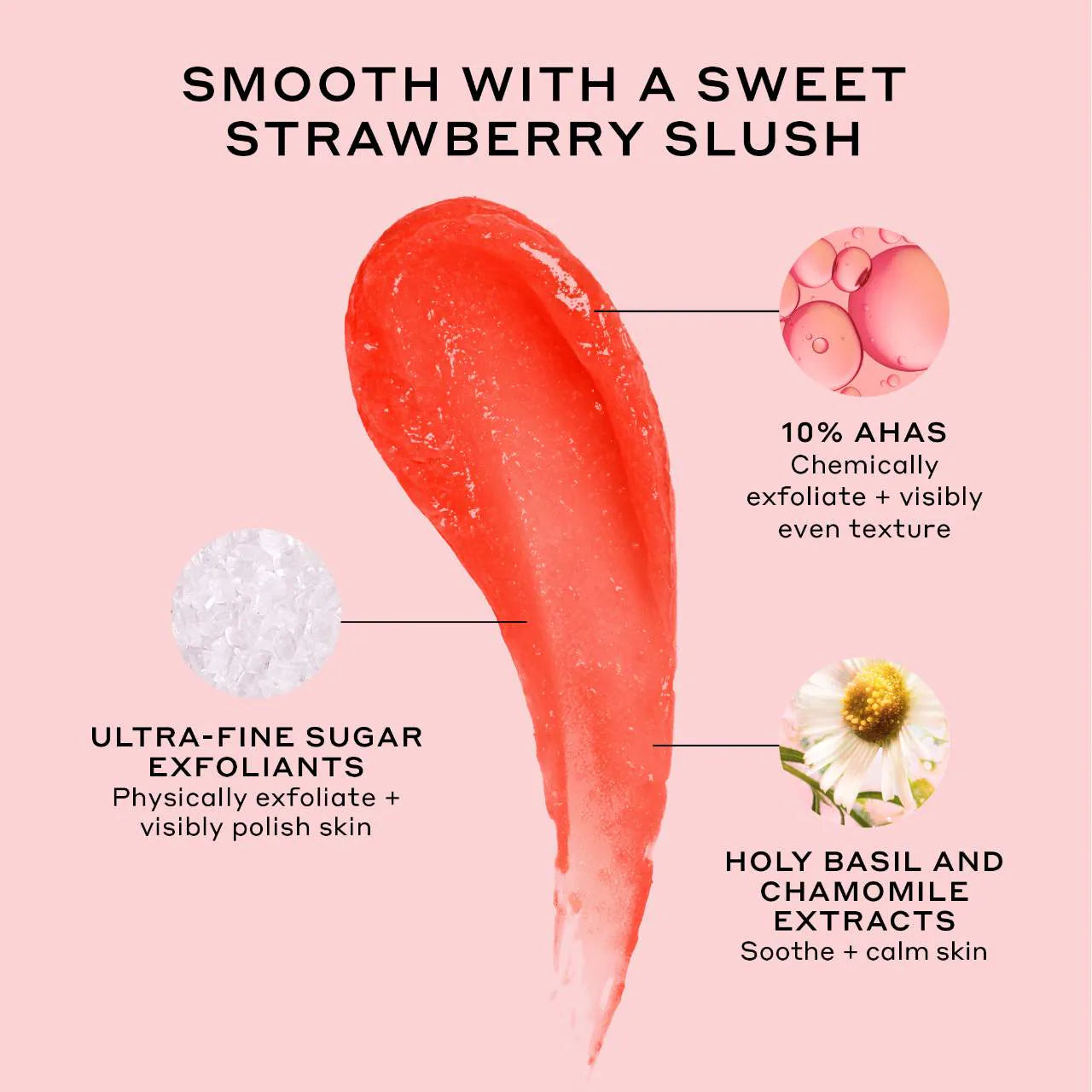 Exfoliante suavizante de limonada con 10 % de AHA