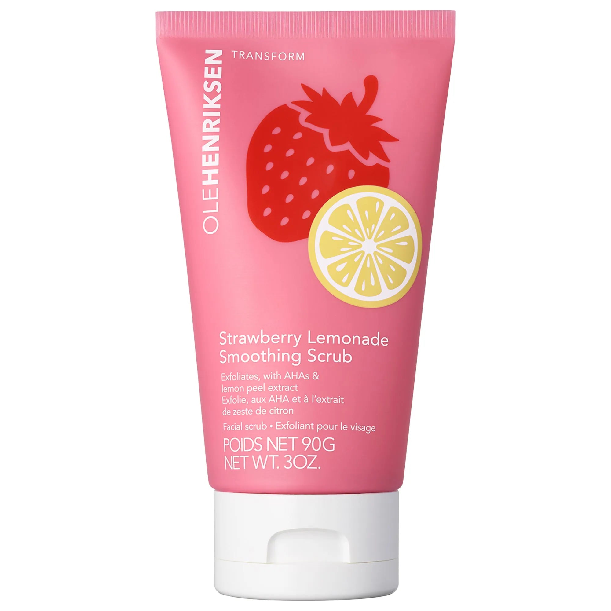 Exfoliante suavizante de limonada con 10 % de AHA