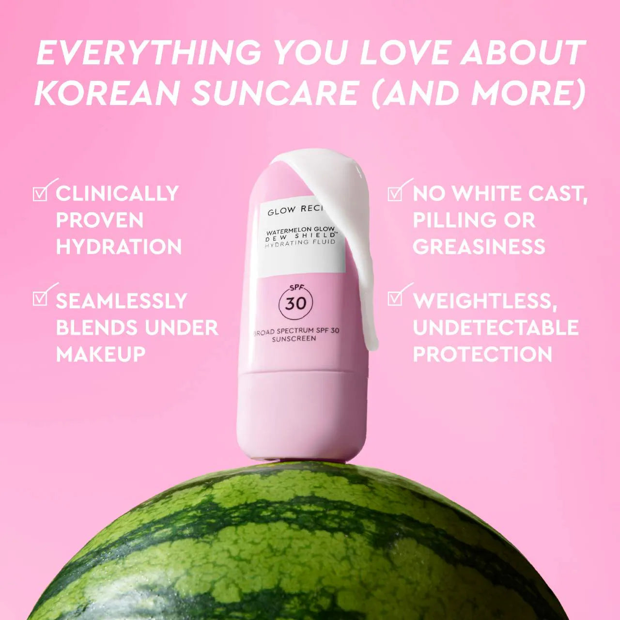 Protector solar fluido hidratante Dew Shield SPF 30