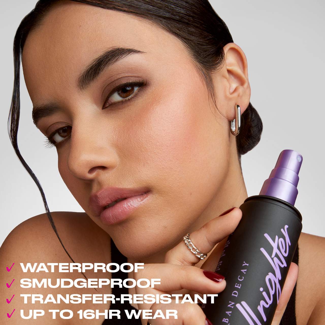 Spray fijador de maquillaje resistente al agua All Nighter