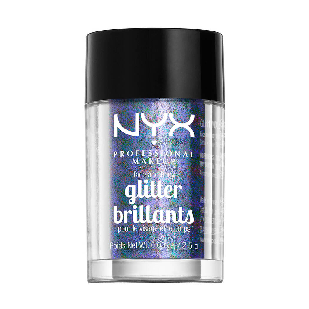 MAQUILLAJE CORPORAL PURPURINA PARA ROSTRO Y CUERPO